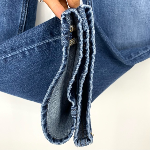 Banana Republic High Rise Straight Jeans Classic Style Medium Wash Size 28 - Picture 7 of 16